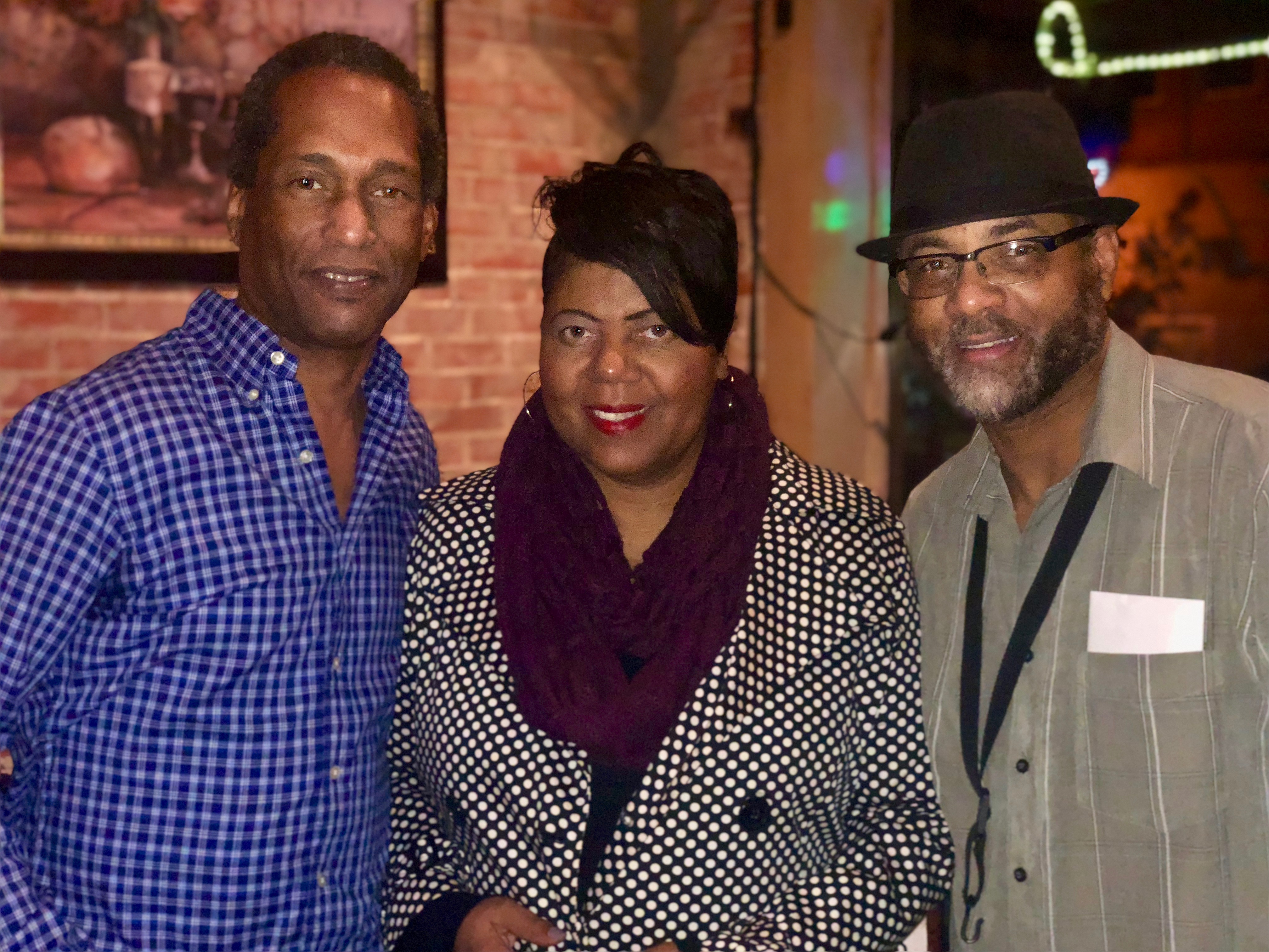 With keyboardist Norman Williams and saxophonist Fulton Turnage