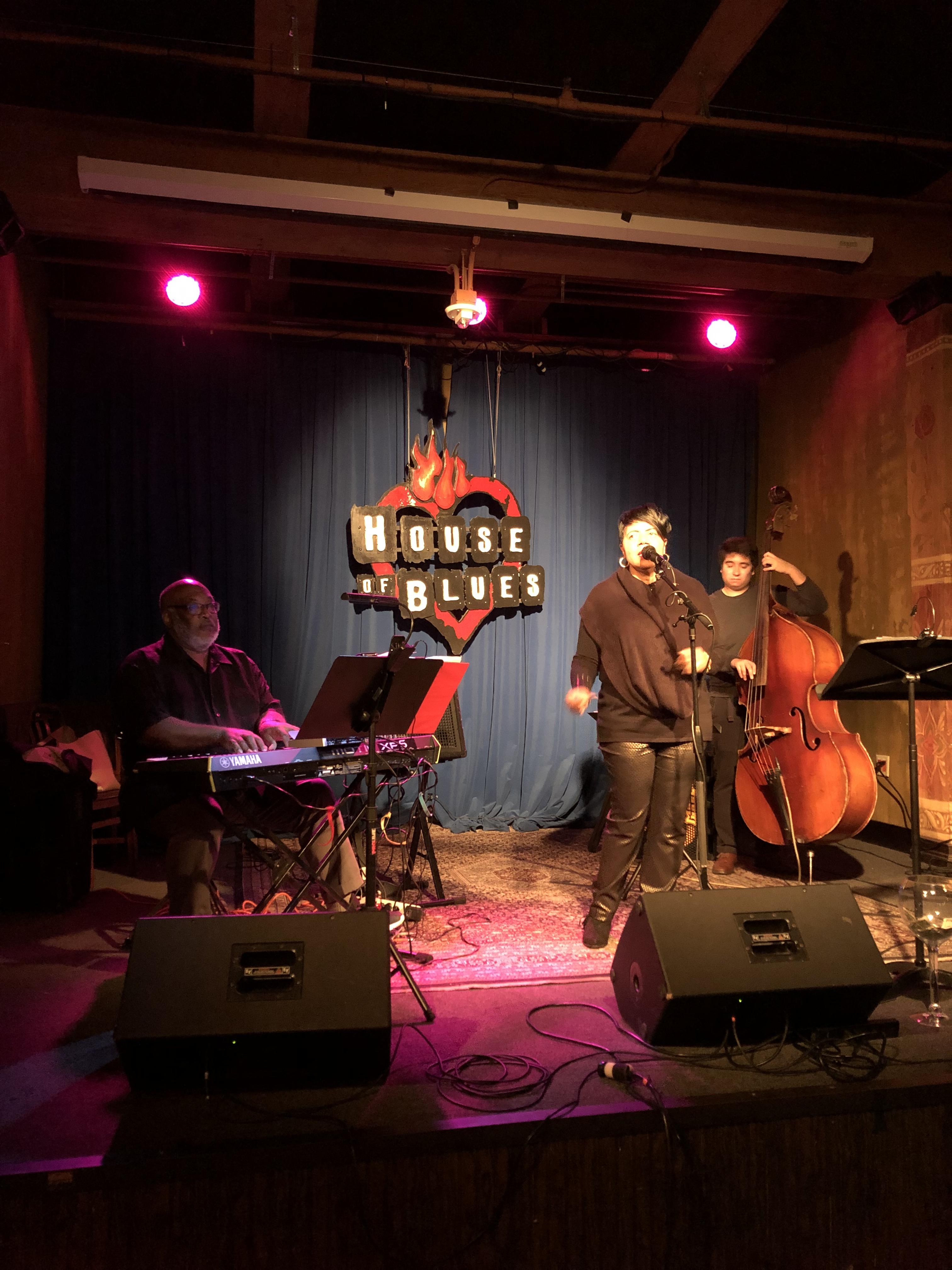 Cat Garner Jazz Trio at Dallas House of Blues Restaurant Thursday nights
